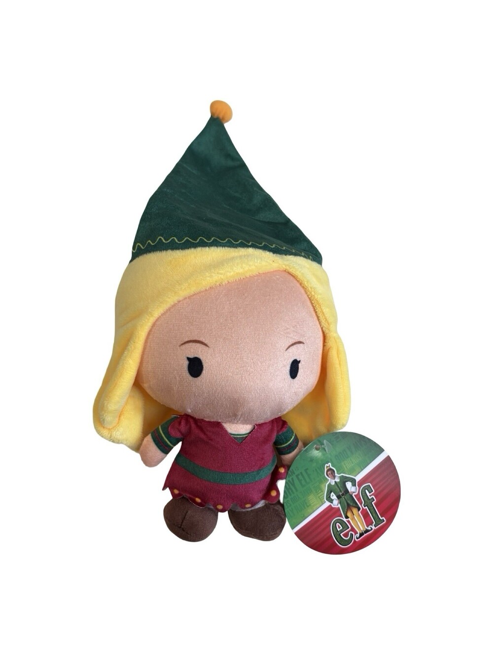 Jovie Elf Movie Plush 7" Stuffed Doll Warner Bros Toy Factory NEW w/ Tags